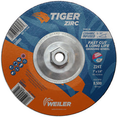 7X1/4 Z24T ZIRC T28 GRIND WHEEL - Eagle Tool & Supply