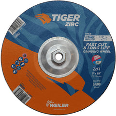 9X1/4 Z24T ZIRC T28 GRIND WHEEL - Eagle Tool & Supply