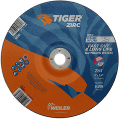 9Z1/4X7/8 Z24T ZIRC T28 GRIND WHL - Eagle Tool & Supply