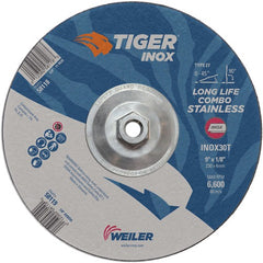 9X1/8 TIGER INOX TYPE 27 COMBO WHL - Eagle Tool & Supply