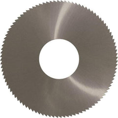 Controx - 1-3/4" Diam x 1/16" Blade Thickness x 1/2" Arbor Hole Diam, 72 Tooth Slitting and Slotting Saw - Arbor Connection, Right Hand, Uncoated, Solid Carbide, Concave Ground - Eagle Tool & Supply