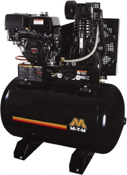 MI-T-M - Stationary Gas Air Compressors Horsepower: 13 Cubic Feet per Minute: 29.00 - Eagle Tool & Supply