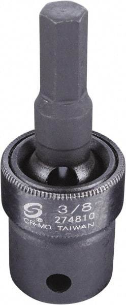 Sunex Tools - 1/2" Drive, 3/8" Impact Hex Bit Socket - Eagle Tool & Supply