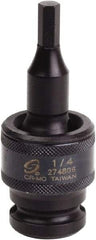Sunex Tools - 1/2" Drive, 1/4" Impact Hex Bit Socket - Eagle Tool & Supply