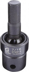Sunex Tools - 1/2" Drive, 7/16" Impact Hex Bit Socket - Eagle Tool & Supply