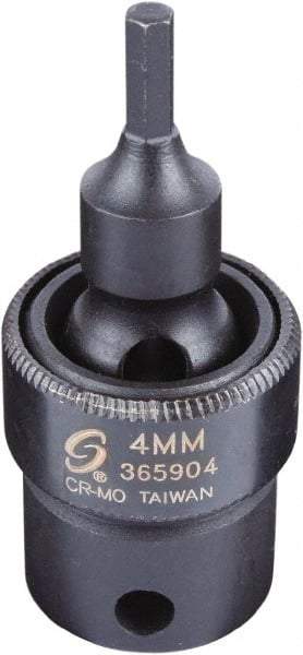 Sunex Tools - 3/8" Drive, 4mm Impact Hex Bit Socket - Eagle Tool & Supply