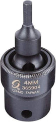 Sunex Tools - 3/8" Drive, 4mm Impact Hex Bit Socket - Eagle Tool & Supply