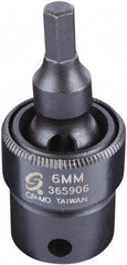 Sunex Tools - 3/8" Drive, 6mm Impact Hex Bit Socket - Eagle Tool & Supply
