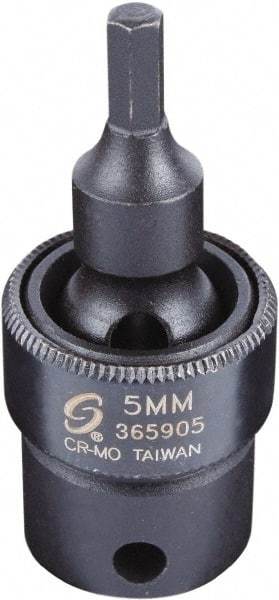 Sunex Tools - 3/8" Drive, 5mm Impact Hex Bit Socket - Eagle Tool & Supply