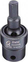 Sunex Tools - 3/8" Drive, 8mm Impact Hex Bit Socket - Eagle Tool & Supply