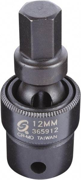 Sunex Tools - 3/8" Drive, 12mm Impact Hex Bit Socket - Eagle Tool & Supply