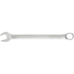 GearWrench - 1-13/16" 12 Point Combination Wrench - 15° Offset Angle, 25.551" OAL, Steel, Satin Finish - Eagle Tool & Supply