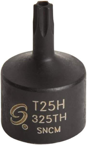 Sunex Tools - 3/8" Drive, T25H Impact Torx Bit Socket - Eagle Tool & Supply