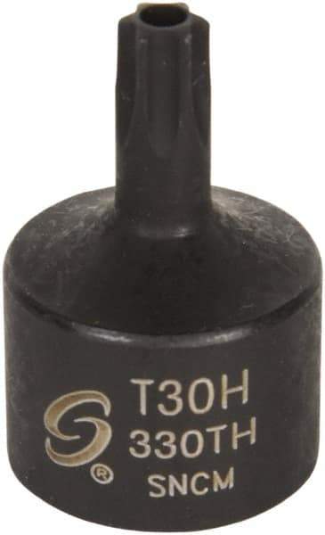 Sunex Tools - 3/8" Drive, T30H Impact Torx Bit Socket - Eagle Tool & Supply