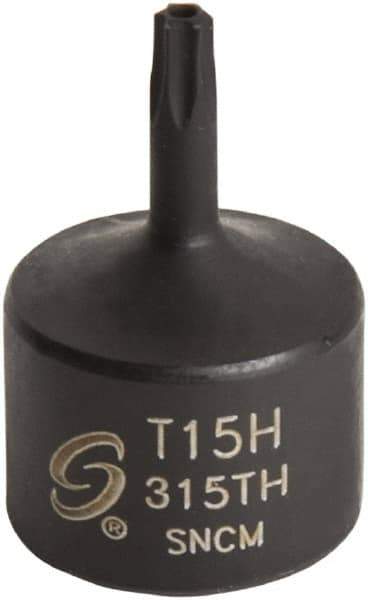 Sunex Tools - 3/8" Drive, T15H Impact Torx Bit Socket - Eagle Tool & Supply