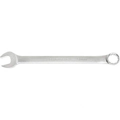 GearWrench - 1-11/16" 12 Point Combination Wrench - 15° Offset Angle, 24-3/32" OAL, Steel, Satin Finish - Eagle Tool & Supply