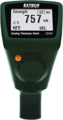 Extech - 0 to 78.7 mil LCD Coating Thickness Gage - For Use with Ferrous/Nonferrous Coatings - Eagle Tool & Supply