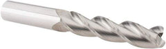 M.A. Ford - 1/2", 3 Flute, Solid Carbide, 1/16" Corner Radius End Mill - 4" OAL, 2-1/4" LOC - Eagle Tool & Supply