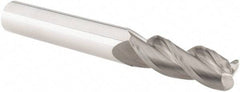 M.A. Ford - 1/2", 3 Flute, Solid Carbide, 1/8" Corner Radius End Mill - 4" OAL, 1-1/2" LOC - Eagle Tool & Supply