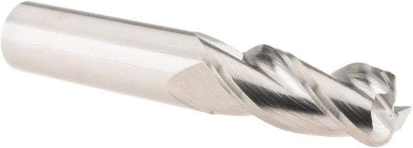 M.A. Ford - 1/2", 3 Flute, Solid Carbide, 0.12" Corner Radius End Mill - 3" OAL, 1-1/4" LOC - Eagle Tool & Supply