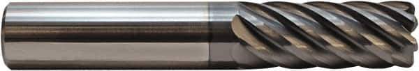 M.A. Ford - 1/2", 7 Flute, Solid Carbide, 0.03" Corner Radius End Mill - 3" OAL, 1-1/4" LOC - Eagle Tool & Supply