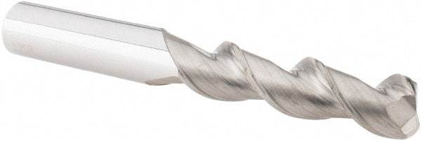 M.A. Ford - 1/2", 2 Flute, Solid Carbide, 1/8" Corner Radius End Mill - 4" OAL, 2" LOC - Eagle Tool & Supply