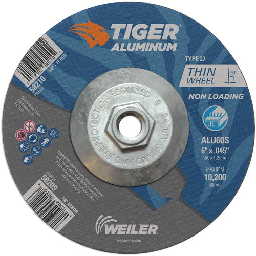 6X.045 TIGER ALUM T27 C/O WHL - Eagle Tool & Supply
