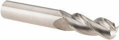 M.A. Ford - 3/8", 3 Flute, Solid Carbide, 1/8" Corner Radius End Mill - 2-1/2" OAL, 1" LOC - Eagle Tool & Supply