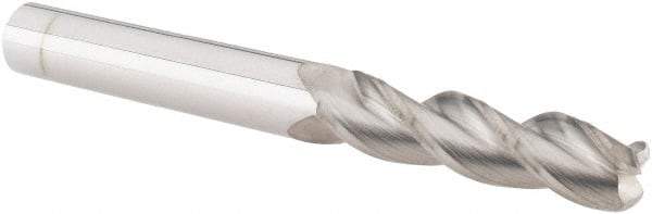 M.A. Ford - 3/8", 3 Flute, Solid Carbide, 1/8" Corner Radius End Mill - 3-1/2" OAL, 1-1/2" LOC - Eagle Tool & Supply