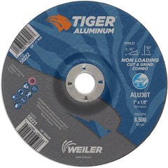 7X1/8 TIGER ALUM T27 COMBO WHL - Eagle Tool & Supply