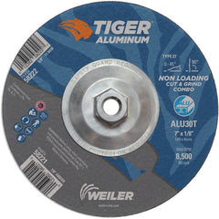 7X1/8 TIGER ALUM T27 COMBO WHL - Eagle Tool & Supply