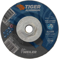 ‎4-1/2X1/4 TIGER ALUM T27 GRIND WHL - Eagle Tool & Supply