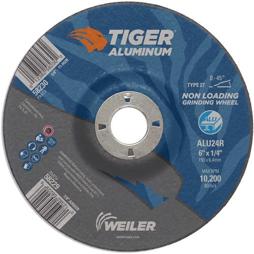 6X1/4 TIGER ALUM T27 GRIND WHL - Eagle Tool & Supply