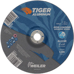 9X1/4 TIGER ALUM T27 GRIND WHL - Eagle Tool & Supply