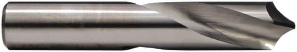 M.A. Ford - 8mm Body Diam, 90°, 64mm OAL, Solid Carbide Spotting Drill - Eagle Tool & Supply
