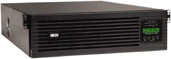 Tripp-Lite - 20 Amp, 3,000 VA, Tower & Rack Mount Online Backup Uninterruptible Power Supply - Backup 4 min with Full Load & 13.2 min with Half Load, 120 VAC Input & Output, 2,700 Watt Output, 1 Phases, 9 Outlets - Eagle Tool & Supply