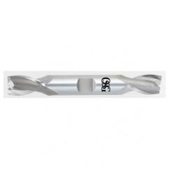 5.5 x 3/8 x 1/2 x 3-1/8 2 Fl HSS-CO Square Center Cutting End Mill -  Bright - Eagle Tool & Supply