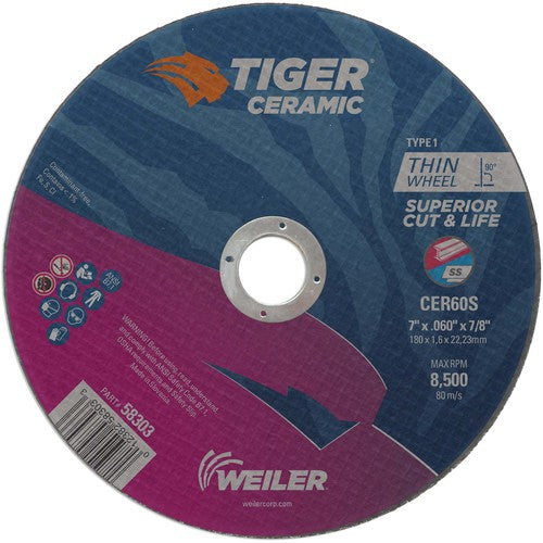 7X.045 TIGER CERAMIC T1 C/O WHL - Eagle Tool & Supply