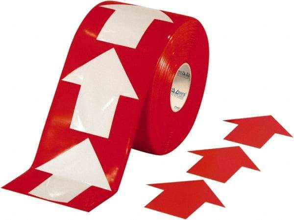 PRO-SAFE - Floor & Egress Marking Tape & Strips Type: Die Cut Shape Surface Type: Non Anti-Slip - Eagle Tool & Supply