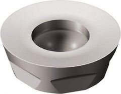 Sandvik Coromant - R3002060 PM Grade 1130 Carbide Milling Insert - AlTiCrN Finish, 6.48mm Thick, 20mm Inscribed Circle, 10mm Corner Radius - Eagle Tool & Supply