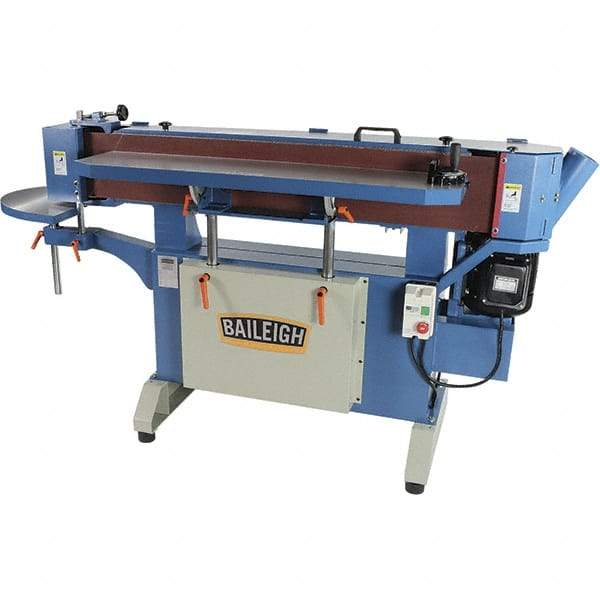 Baileigh - Belt Sanding Machines Belt Length (Inch): 138-1/2 Belt Width (Inch): 9 - Eagle Tool & Supply