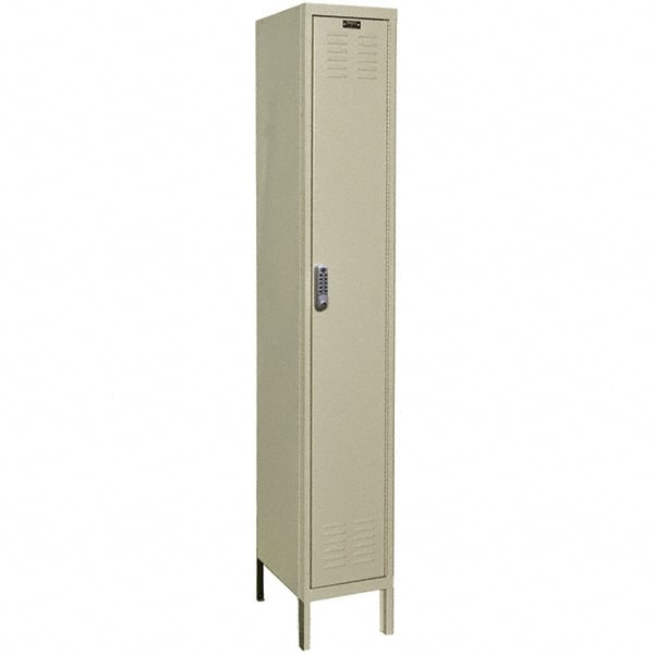 Hallowell - 1 Door, 1 Tier, Electronic Access Lockers - Eagle Tool & Supply