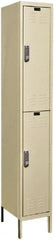 Hallowell - 2 Door, 2 Tier, Electronic Access Lockers - Eagle Tool & Supply