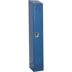 Hallowell - 1 Door, 1 Tier, Ready-Built Wardrobe & Box Lockers - Eagle Tool & Supply