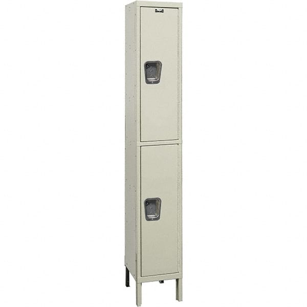 Hallowell - 2 Door, 2 Tier, Premium Wardrobe Lockers - Eagle Tool & Supply
