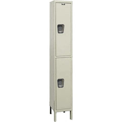 Hallowell - 2 Door, 2 Tier, Premium Wardrobe Lockers - Eagle Tool & Supply