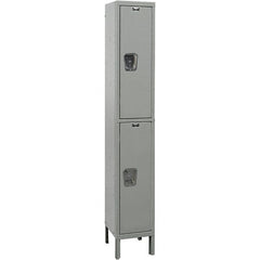Hallowell - 2 Door, 2 Tier, Premium Wardrobe Lockers - Eagle Tool & Supply
