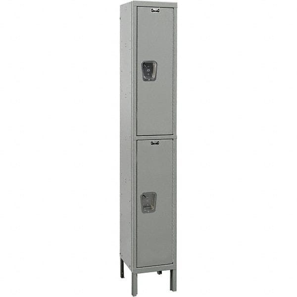 Hallowell - 2 Door, 2 Tier, Premium Wardrobe Lockers - Eagle Tool & Supply