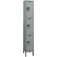 Hallowell - 3 Door, 3 Tier, Premium Wardrobe Lockers - Eagle Tool & Supply