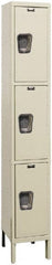 Hallowell - 3 Door, 3 Tier, Premium Wardrobe Lockers - Eagle Tool & Supply